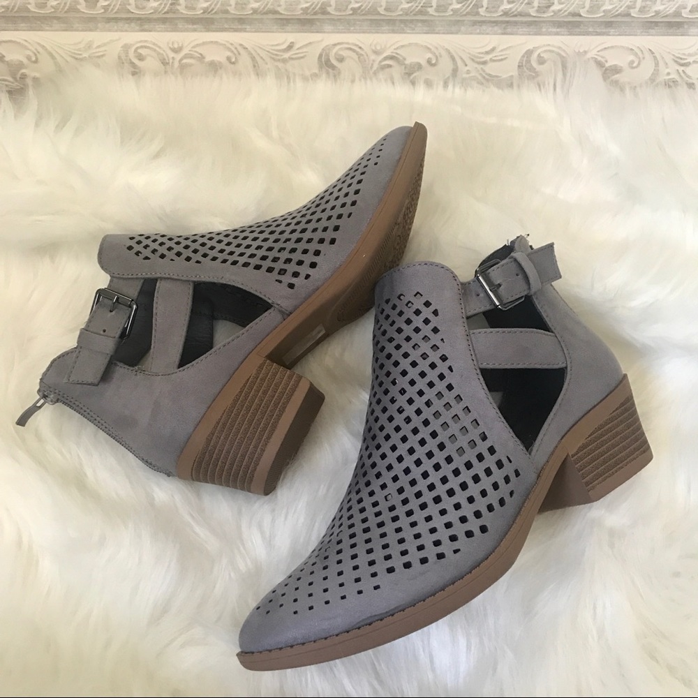 Perforated Ankle Bootie - Picture 6 of 6